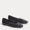 Leather Keyhole Flat