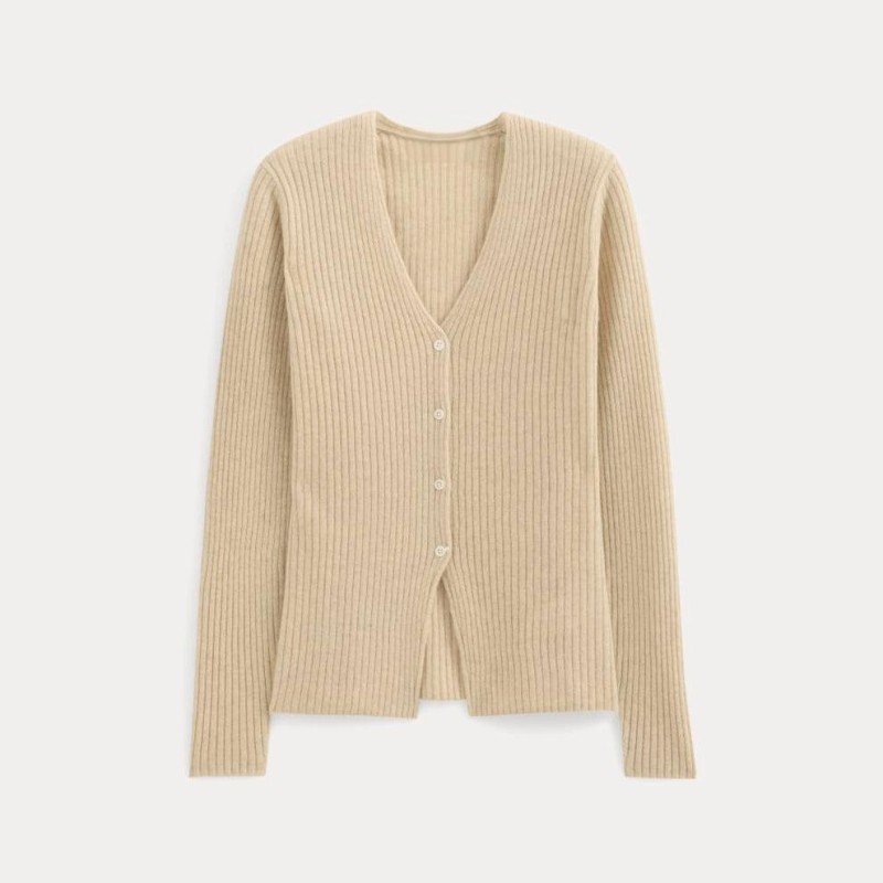 V-neck cardigan