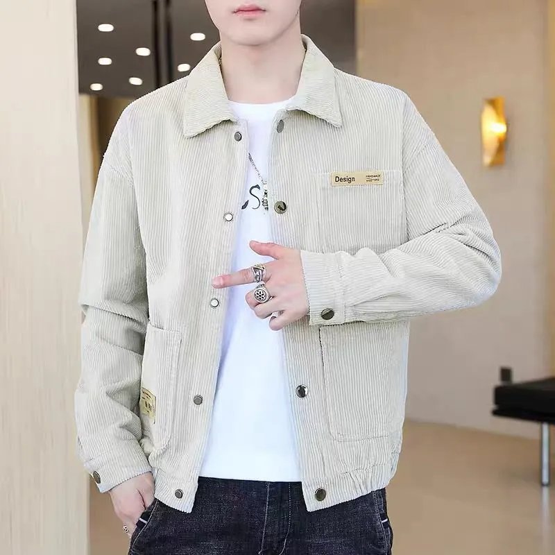 Men's Casual Square Collar Outfit Regular Fit Pocket Button Shirt & Pants Set