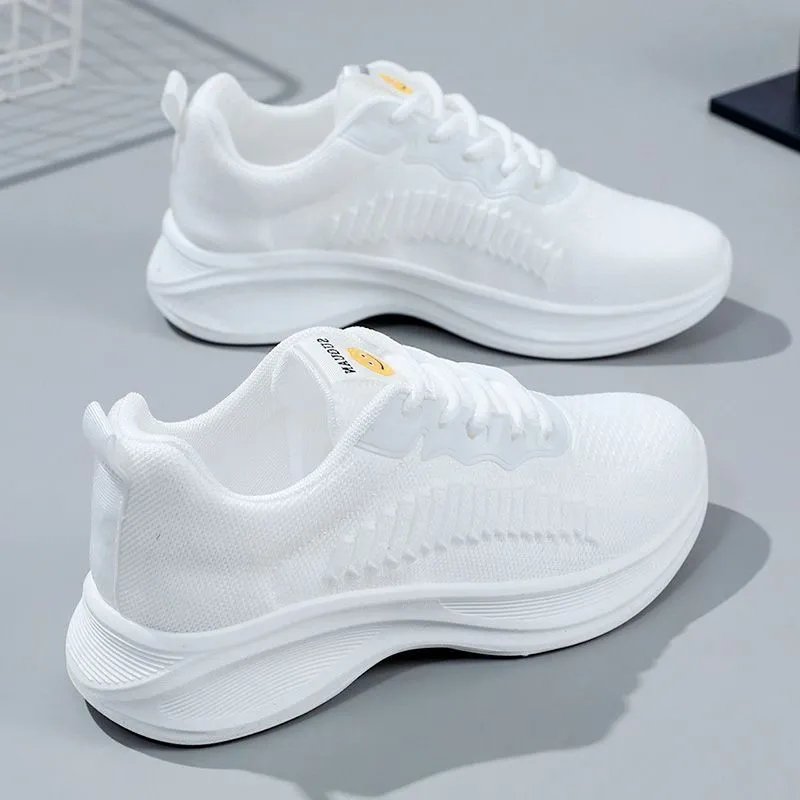 2026 New Women's Casual Running Shoes Lightweight Breathable Anti-slip Mesh Flat Sneakers